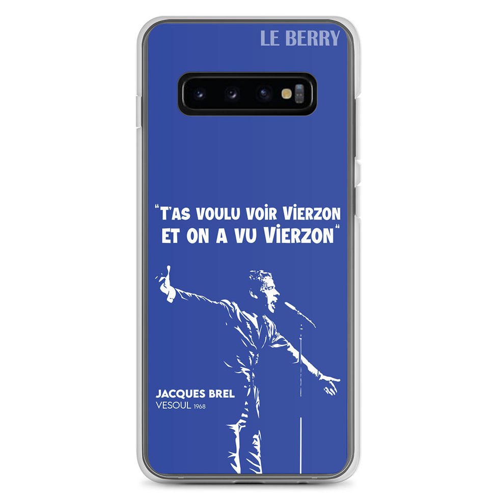 Miniature : T'as voulu voir Vierzon - Jacques Brel - Coque Samsung®