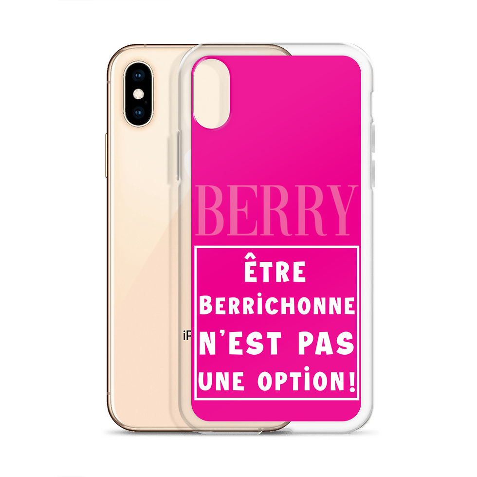 Thumbnail: Être berrichonne n'est pas une option !  - Coques  iPhone®