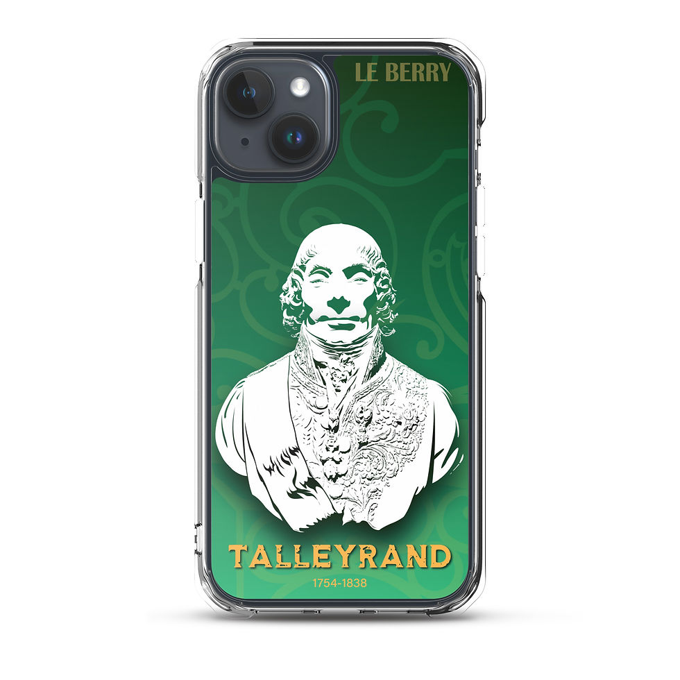 Miniature : Talleyrand - Fond Vert - Coques iPhone®