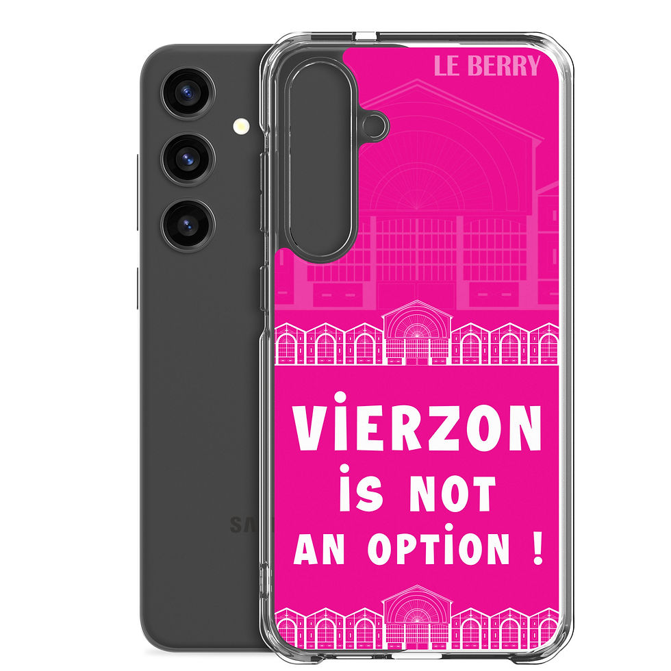 Miniature : Vierzon is not an option! Coques Samsung® - Rose