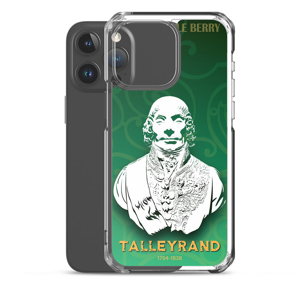 Thumbnail: Talleyrand - Fond Vert - Coques iPhone®