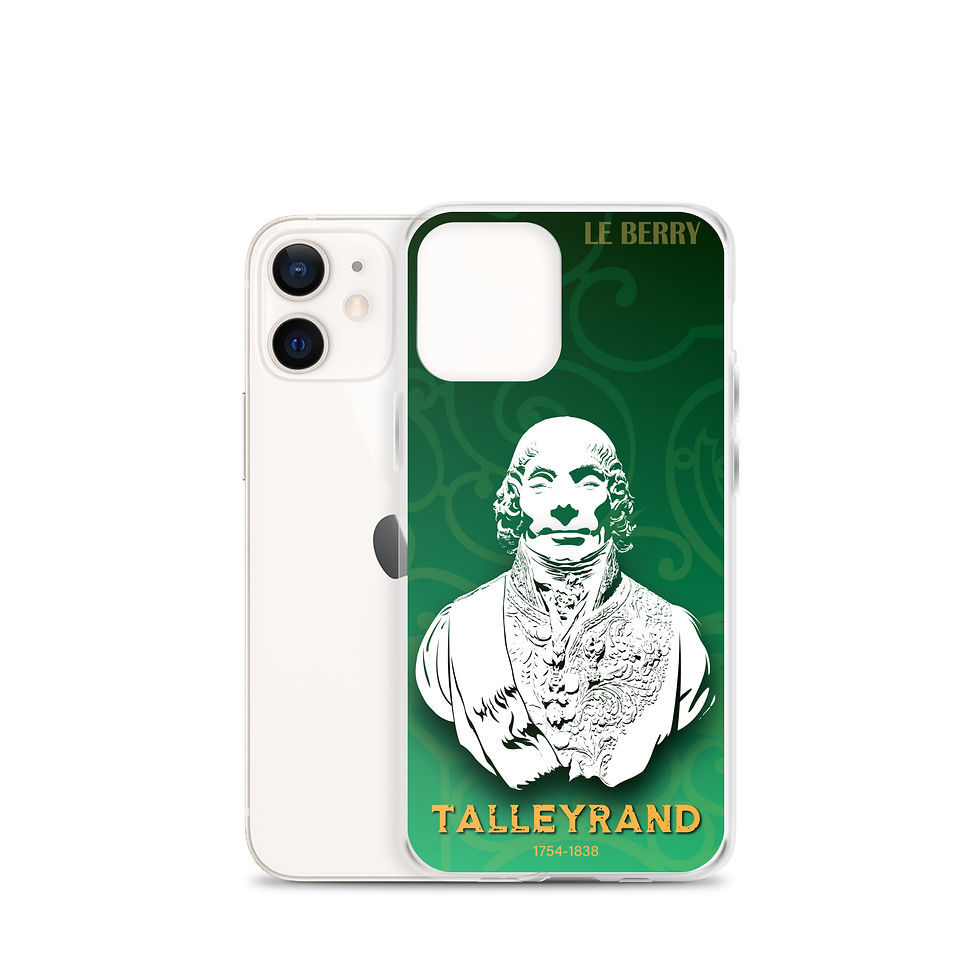 Miniature : Talleyrand - Fond Vert - Coques iPhone®
