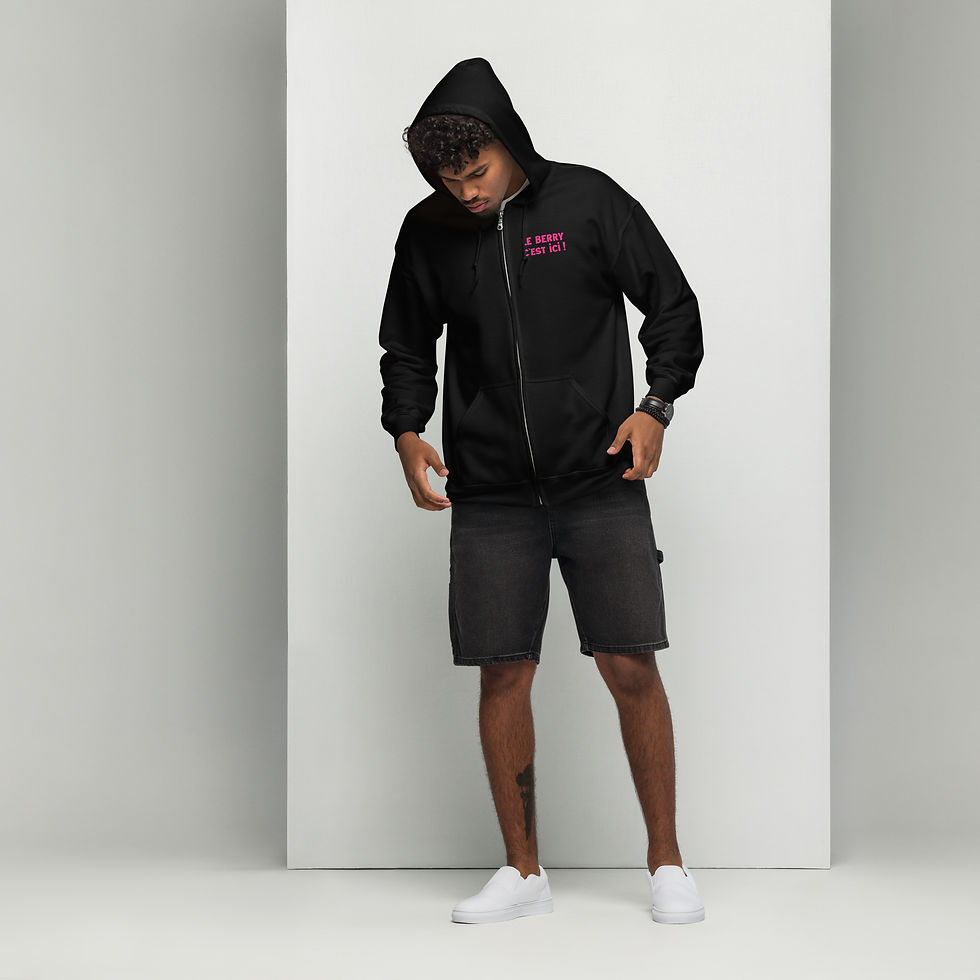 Miniature : Sweat Capuche Noir Le Berry c'est ici !