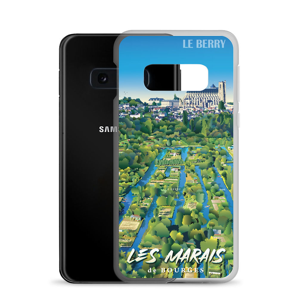 Miniature : Les Marais de Bourges - Coques  Samsung®