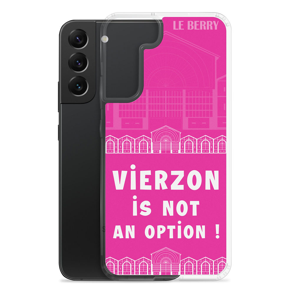 Miniature : Vierzon is not an option! Coques Samsung® - Rose