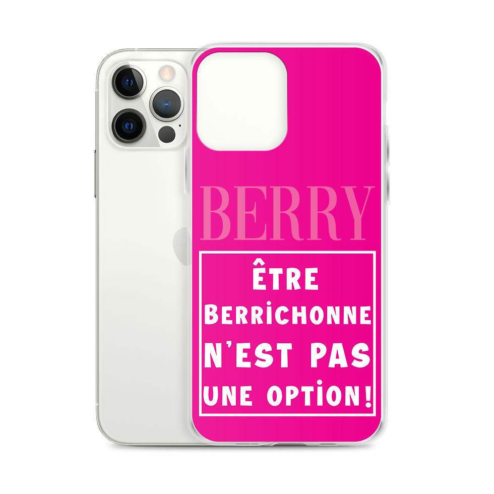 Thumbnail: Être berrichonne n'est pas une option !  - Coques  iPhone®