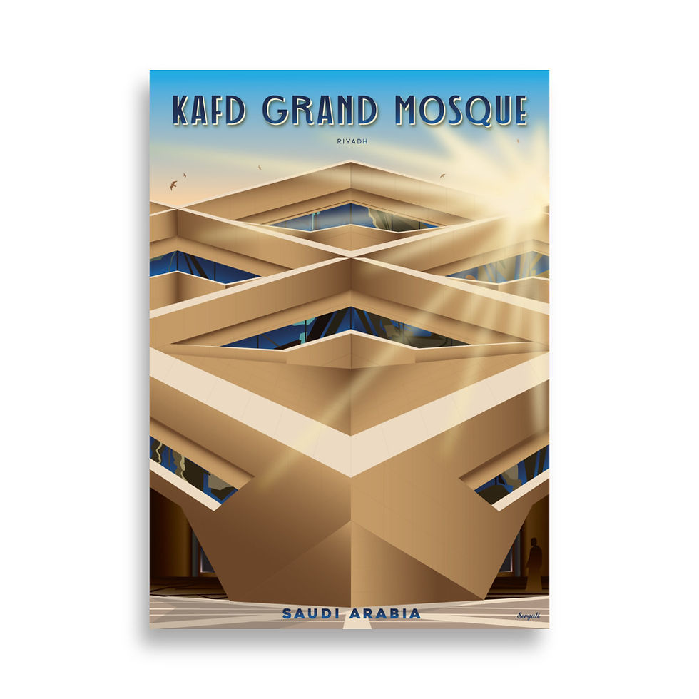 Thumbnail: KAFD Grand Mosque - Riyadh - Saudi Arabia