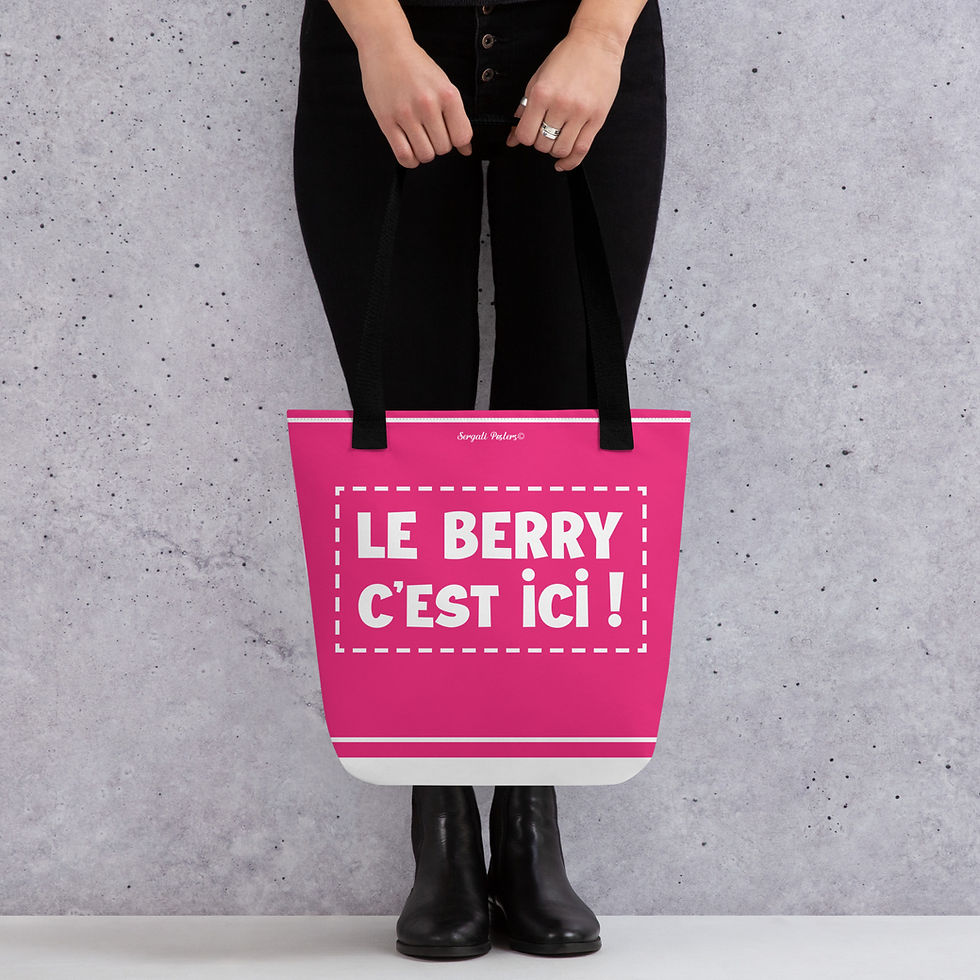 Thumbnail: Tote bag - Berry Style - Rose