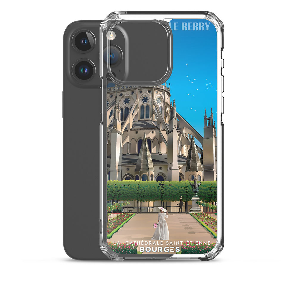 Thumbnail: La cathédrale Saint-Etienne - Bourges - Coques iPhone®