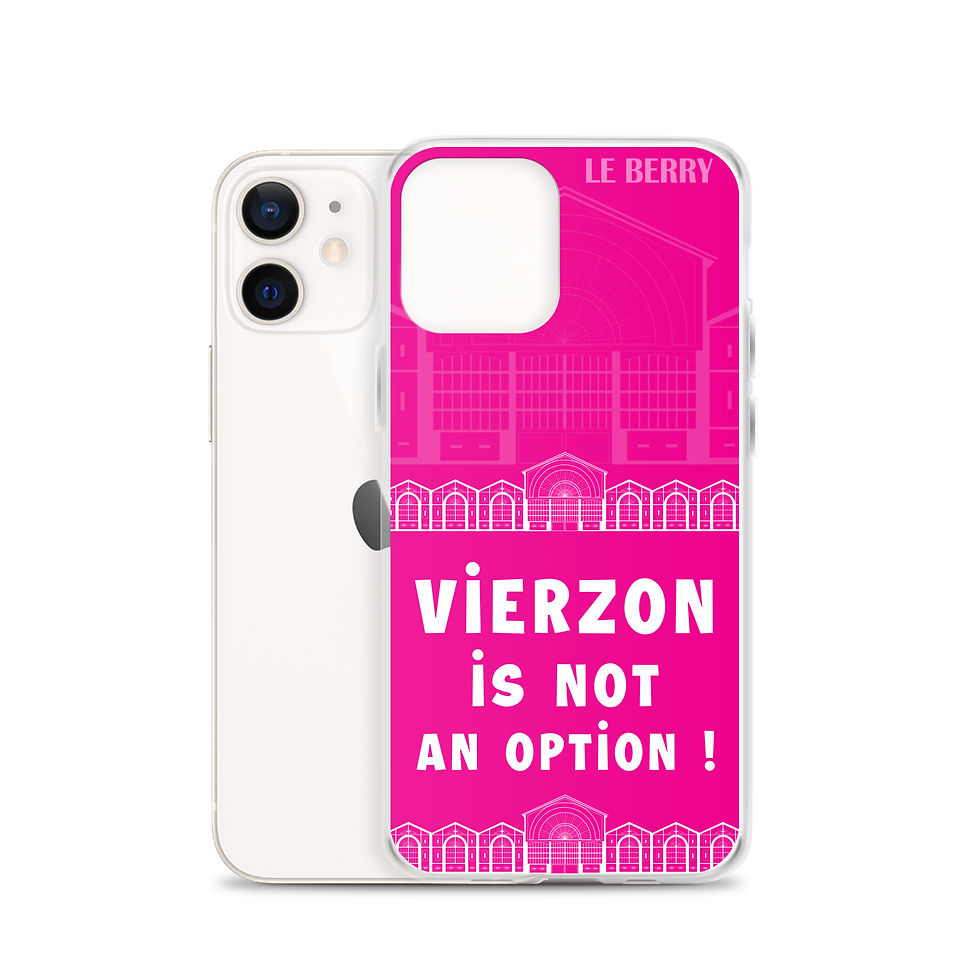 Thumbnail: Vierzon is not an option! Coques iPhone® - Rose