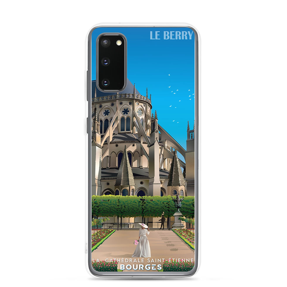 Thumbnail: La cathédrale Saint-Etienne - Bourges - Coques Samsung®
