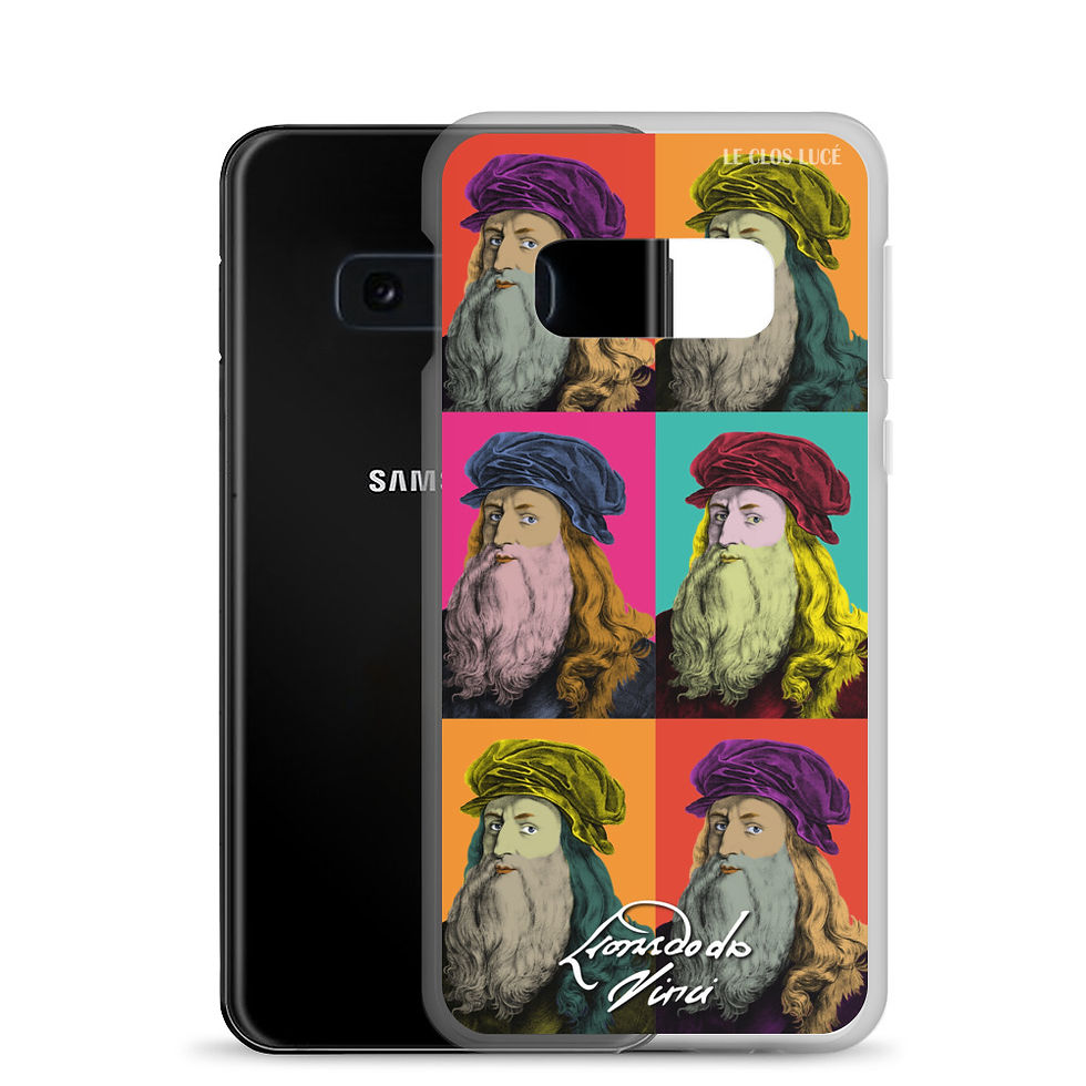 Miniature : Léonard de Vinci - POP ART - Coques Samsung