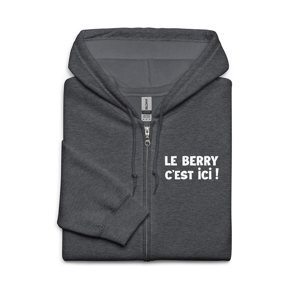 Thumbnail: Sweat CapucheGris Le Berry c'est ici !
