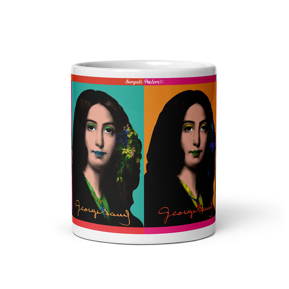 Miniature : Mug George Sand POP ART