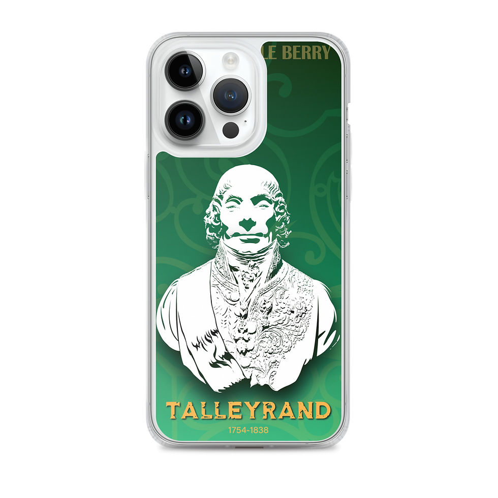 Miniature : Talleyrand - Fond Vert - Coques iPhone®