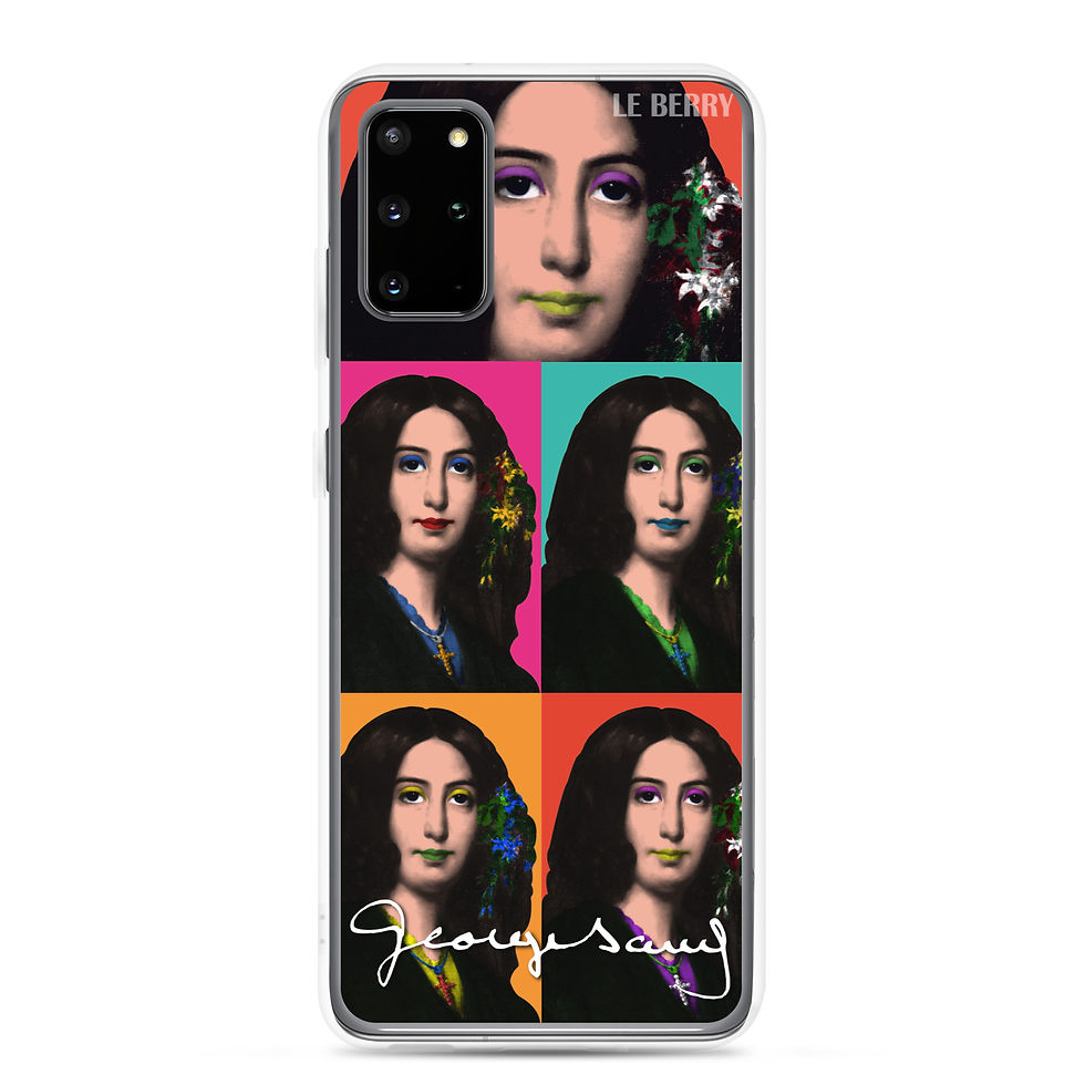 Miniature : George Sand - POP ART - Coque Samsung®