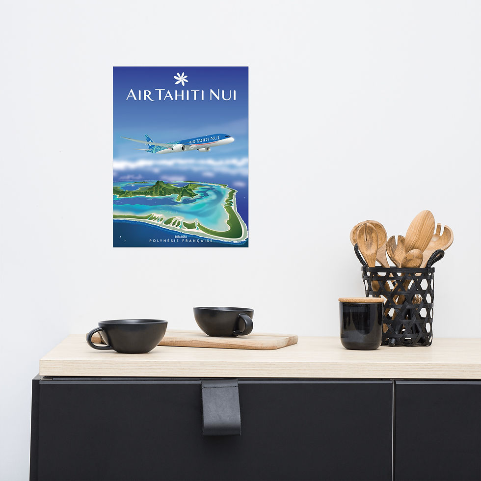 Miniature : AIR TAHITI NUI - Bora Bora