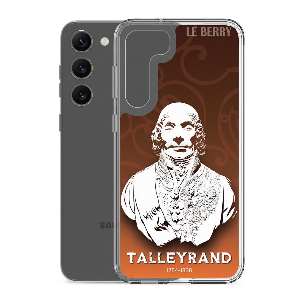 Thumbnail: Talleyrand - Fond Orange - Coques Samsung®