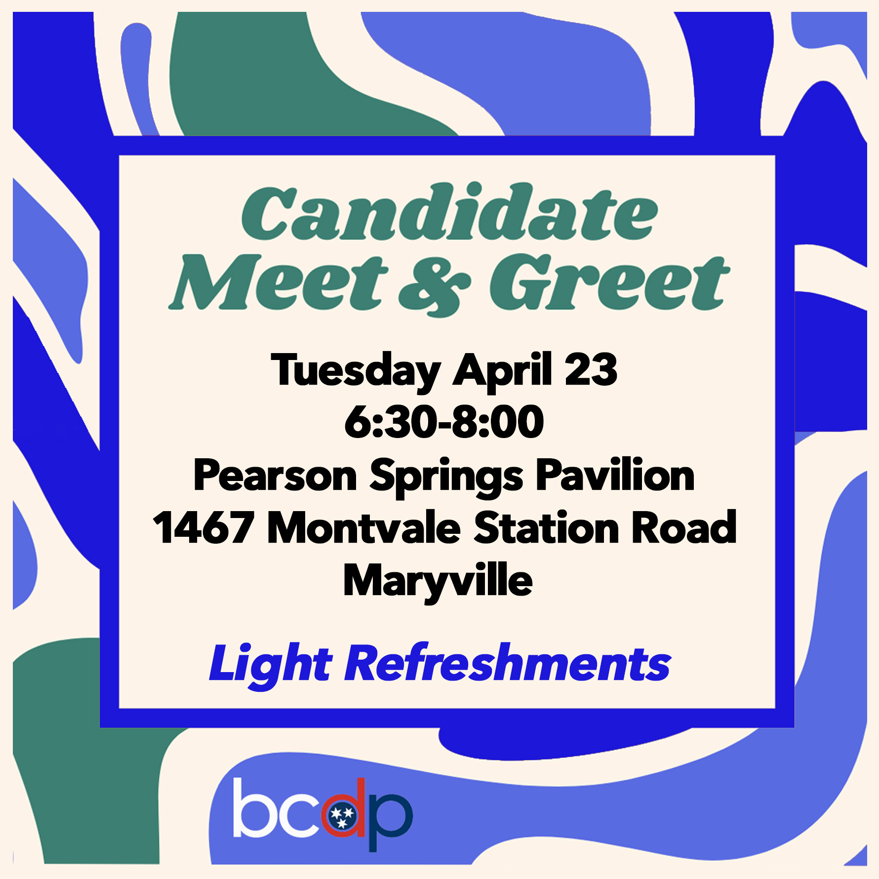 Pam Ragon Meet & Greet Candidates | Blount County Dems