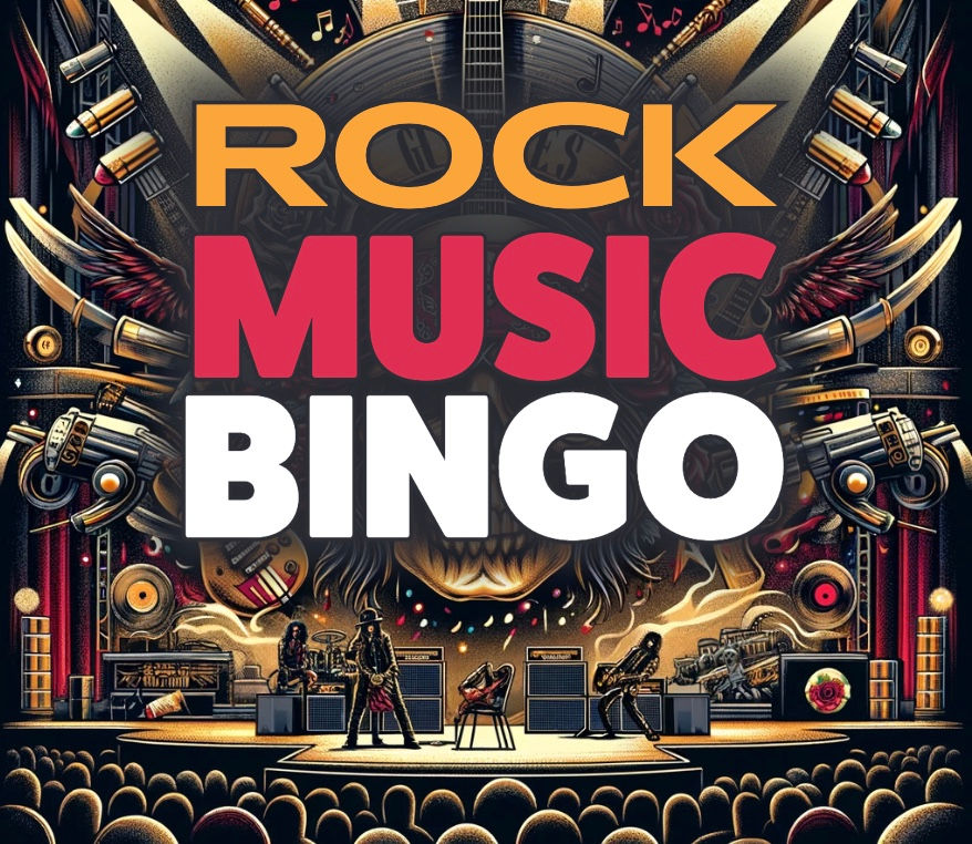 🎸 Music Bingo Night: Old School Rock 🎸