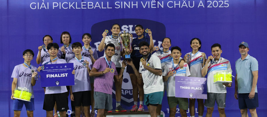 Asia Pickleball University Championship 2025 – A New Era for Collegiate Pickleball