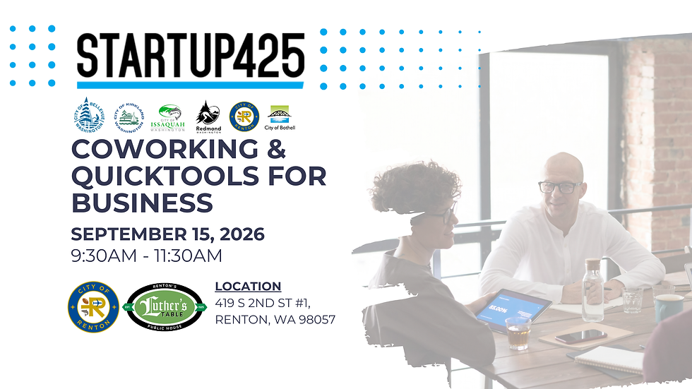 Coworking & QuickTools for Business Renton | September 2026