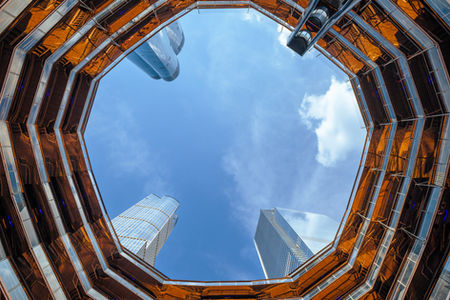 Interior of the Vessel, Manhattan, New York — architectural photography