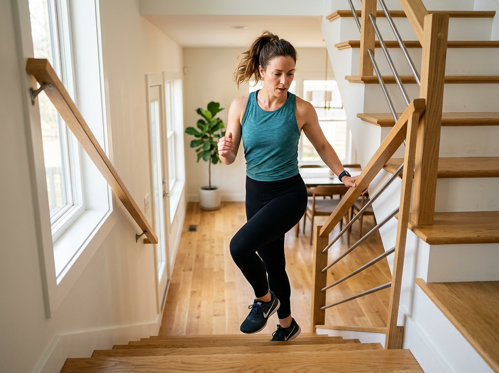 The Vital Edit infographic about exercise snacks, featuring brief movement ideas and research on how small bouts of daily exercise may improve fitness.