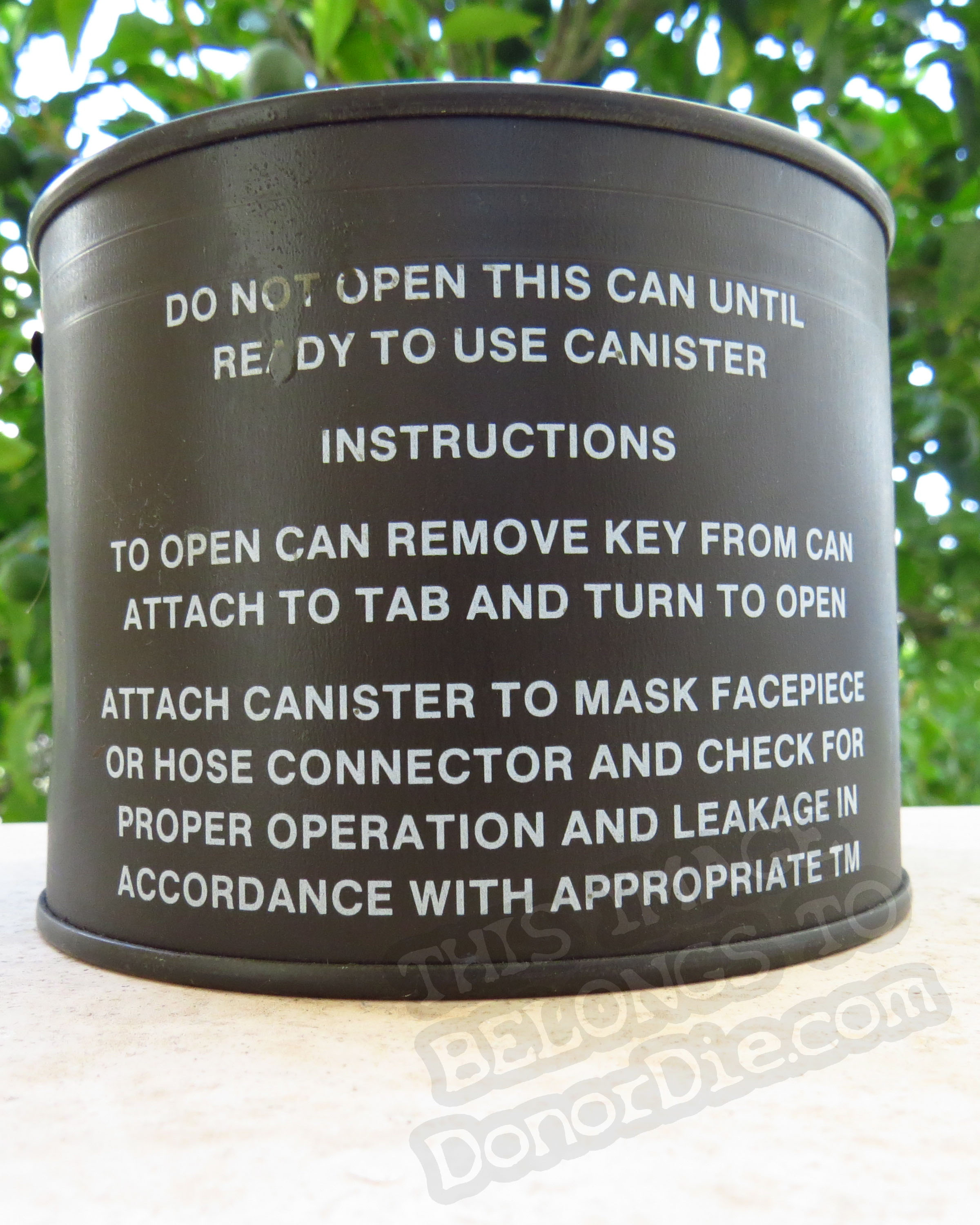 Sealed C2a1 Canister