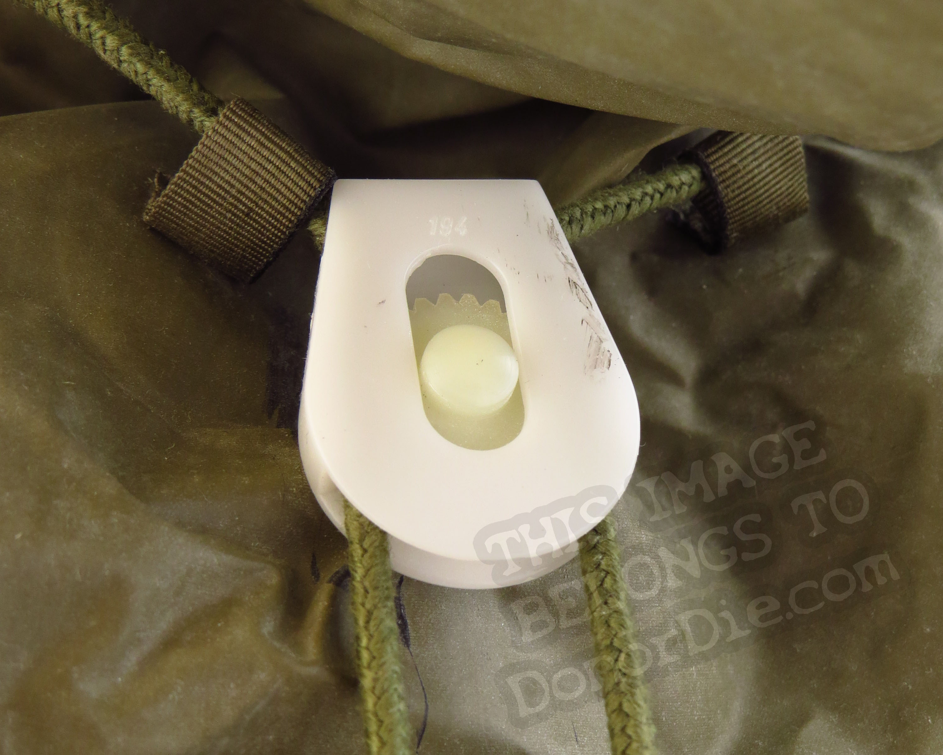 Close-up of the Mask's Neck Cord