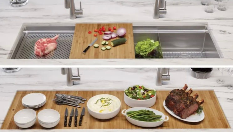 "Maximizing Efficiency: How the Elkay Circuit Chef Sink Redefines the Kitchen Work Space"