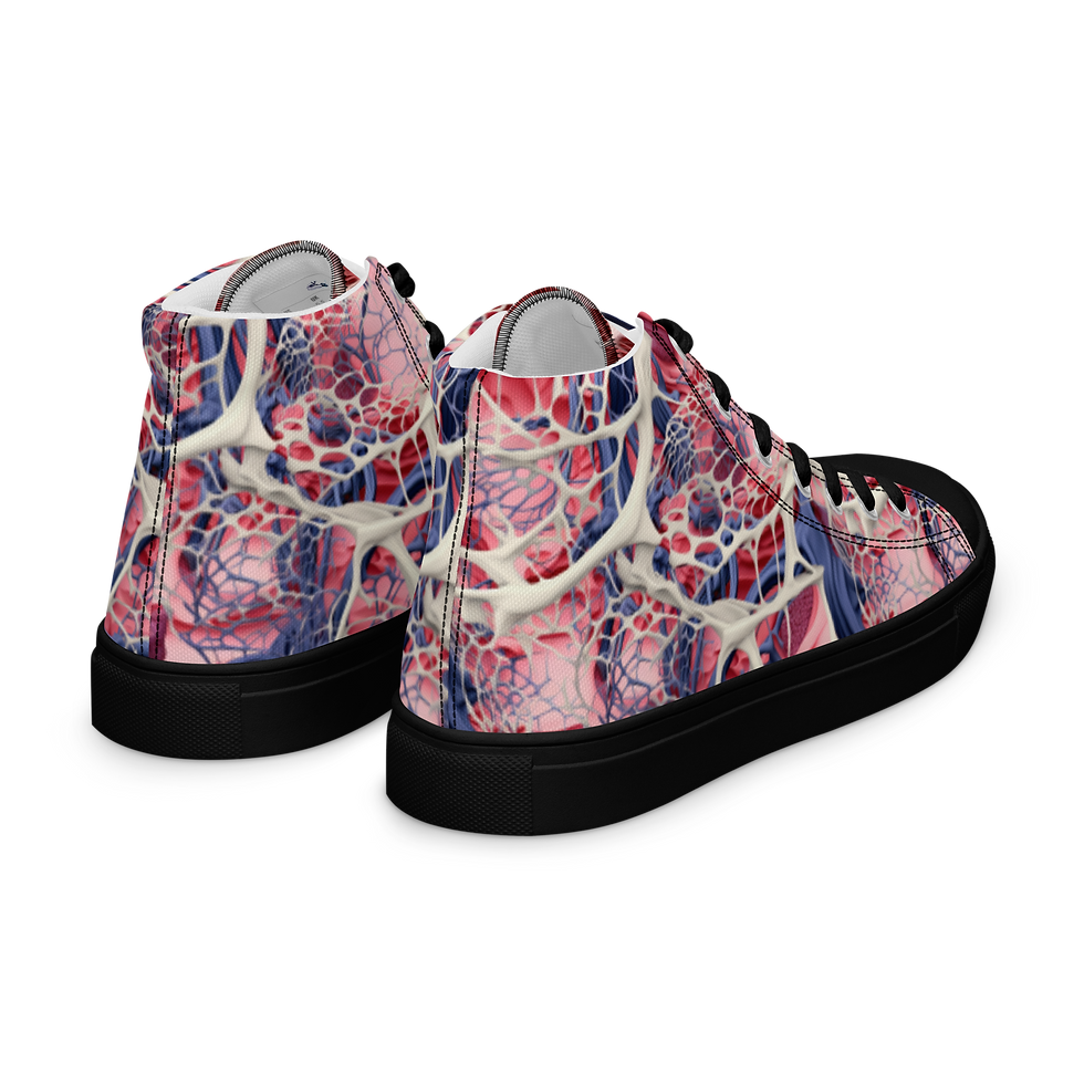Thumbnail: Inside Me Women's Hightop Canvas Shoes