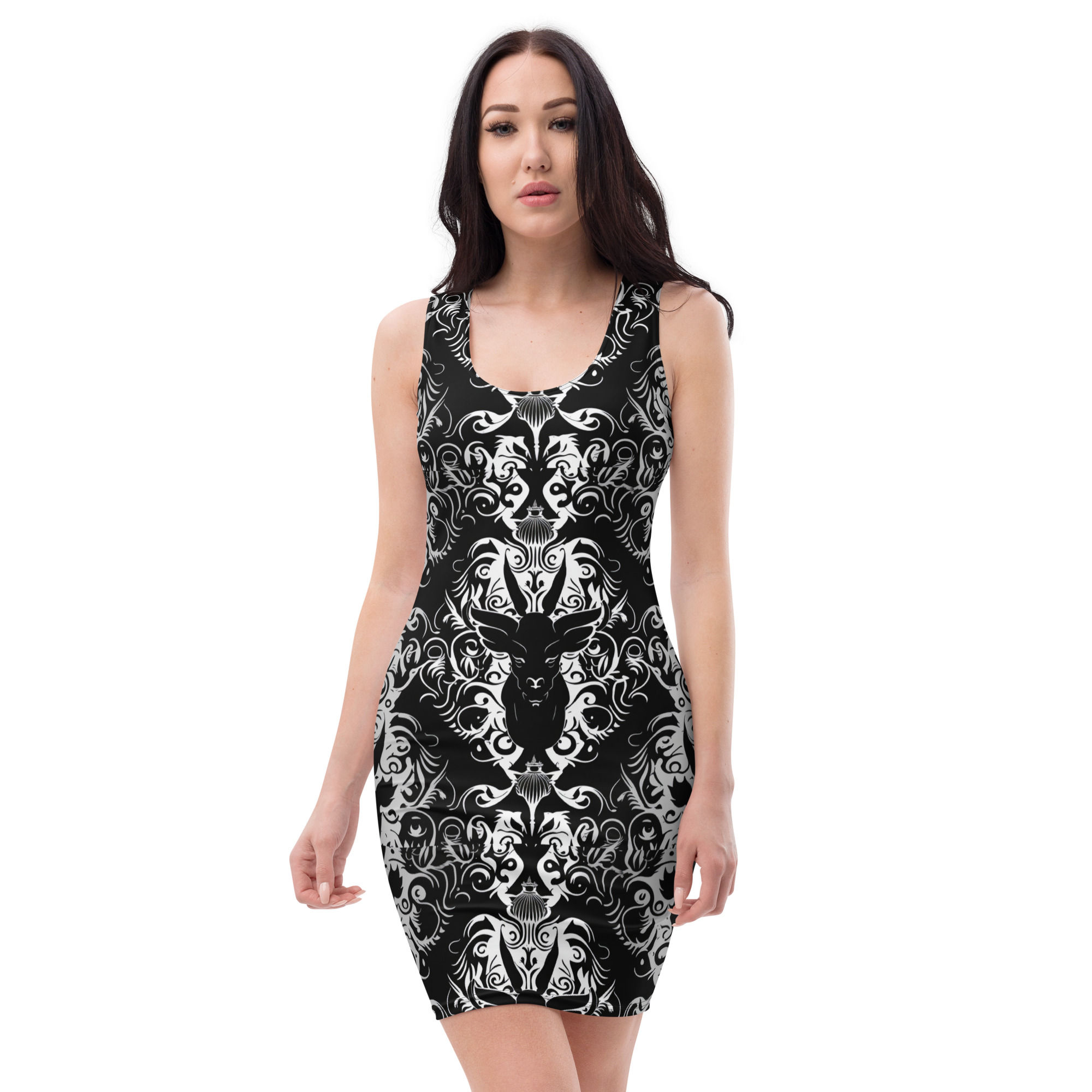Stag Bodycon dress