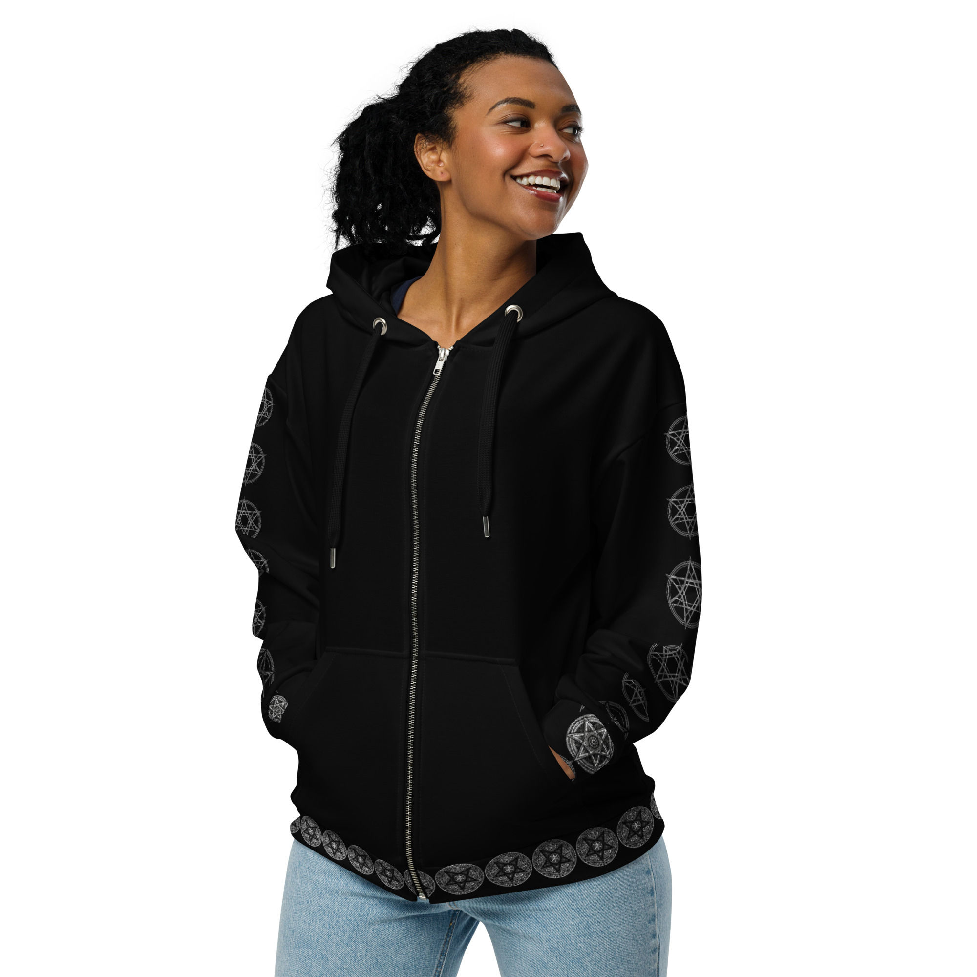 Demon Unisex zip hoodie