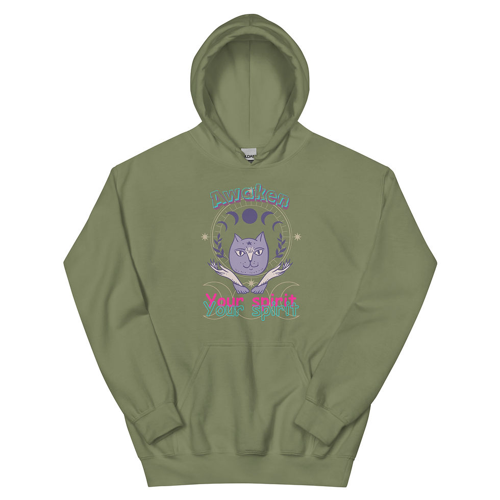 Miniatura: Hoodie Espíritu Libre Awaken your spirit