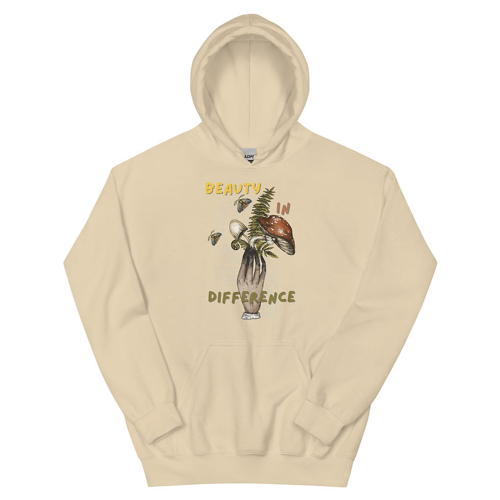 Miniatura: Hoodie Espíritu Libre Beauty in difference