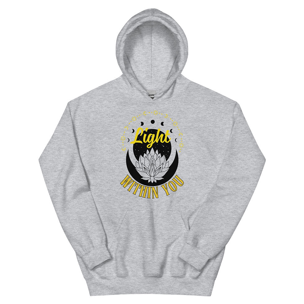 Miniatura: Hoodie Espíritu Libre Light within you