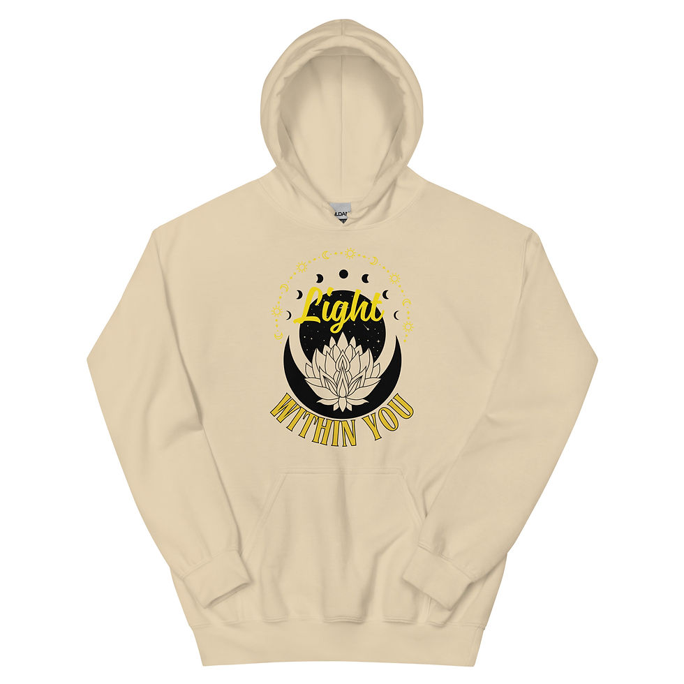 Miniatura: Hoodie Espíritu Libre Light within you