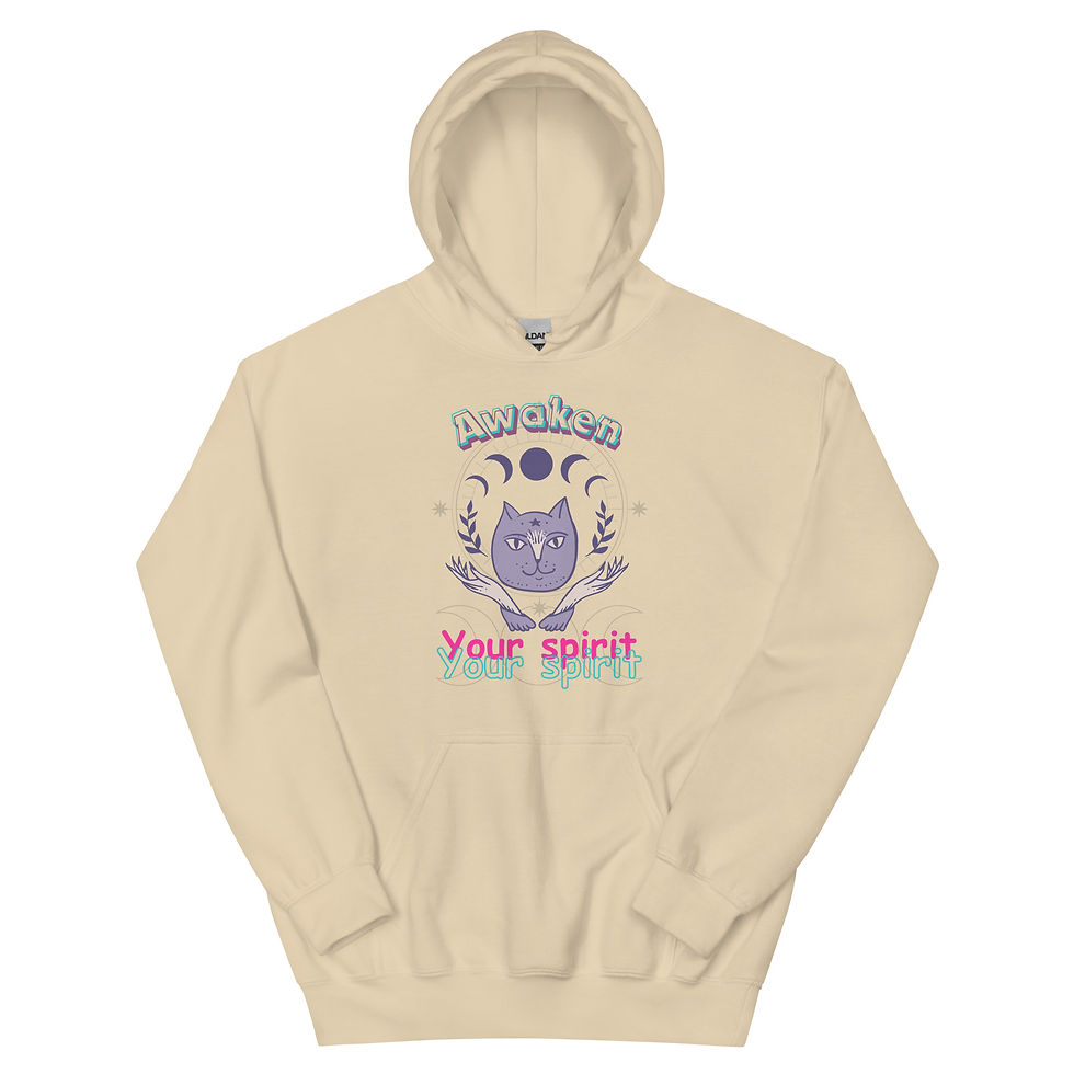 Miniatura: Hoodie Espíritu Libre Awaken your spirit