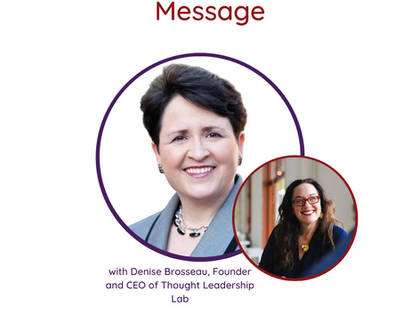 Amplifying Your Voice and Message with Denise Brosseau
