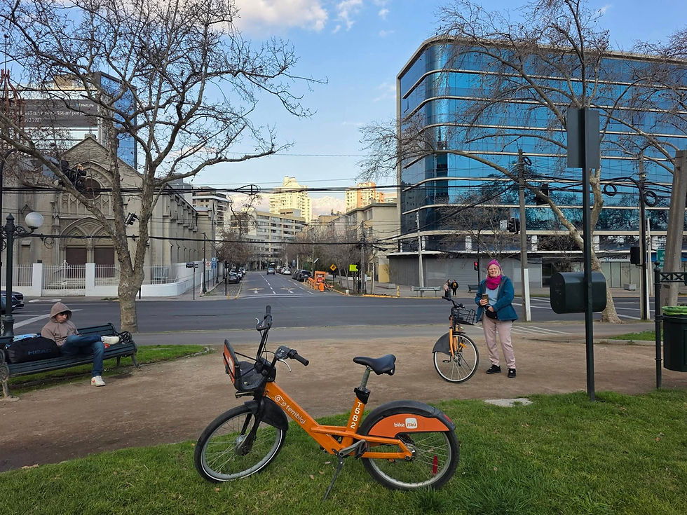 Santiago by Metro, Bike, and a Change of Plans