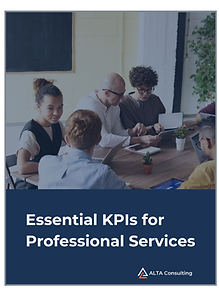 Essential KPIs for Professional Services - Checklist