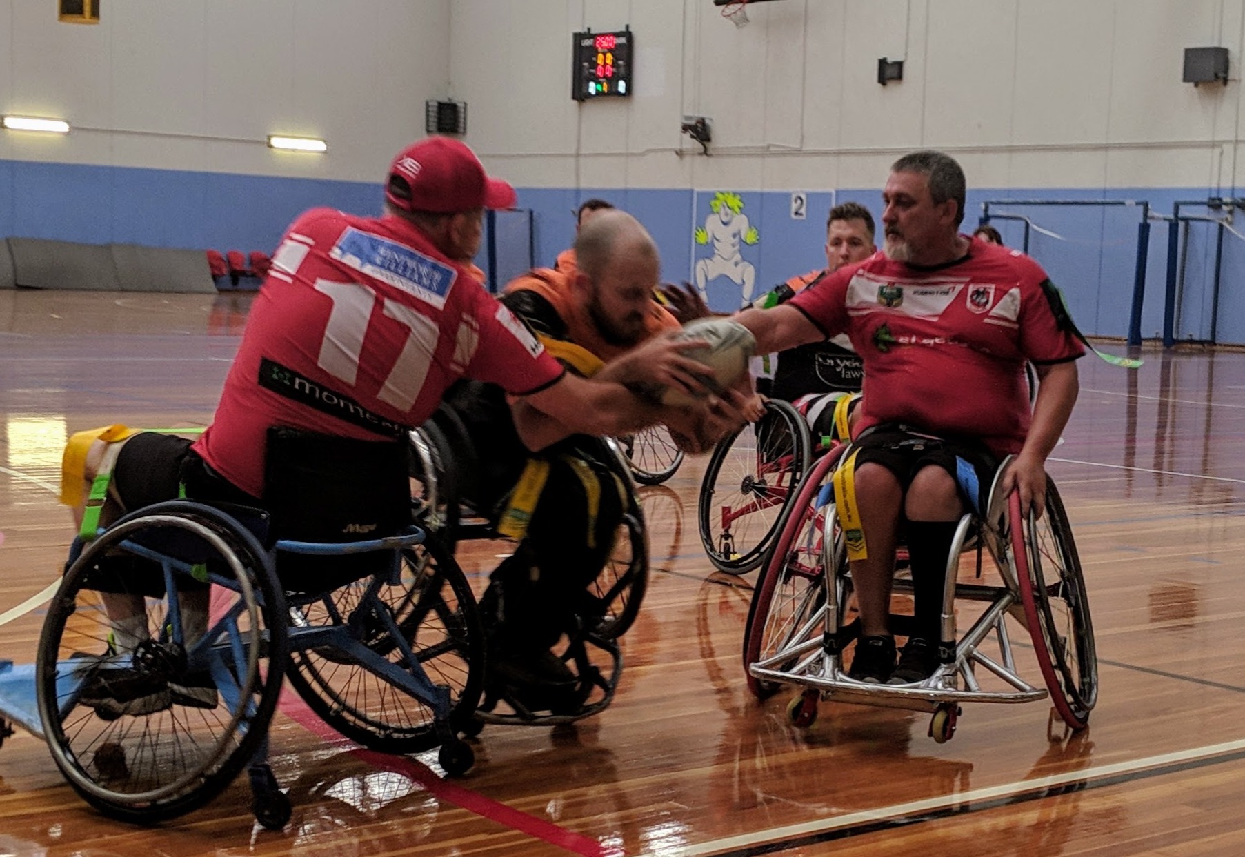 NRL Wheelchair Donations
