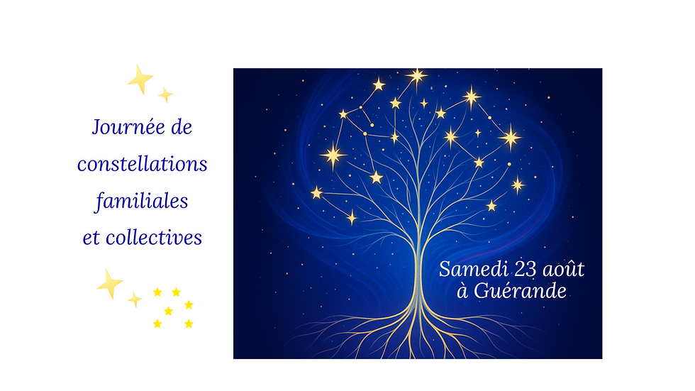 Journée de Constellations familiales et collectives - samedi 23 août 2025