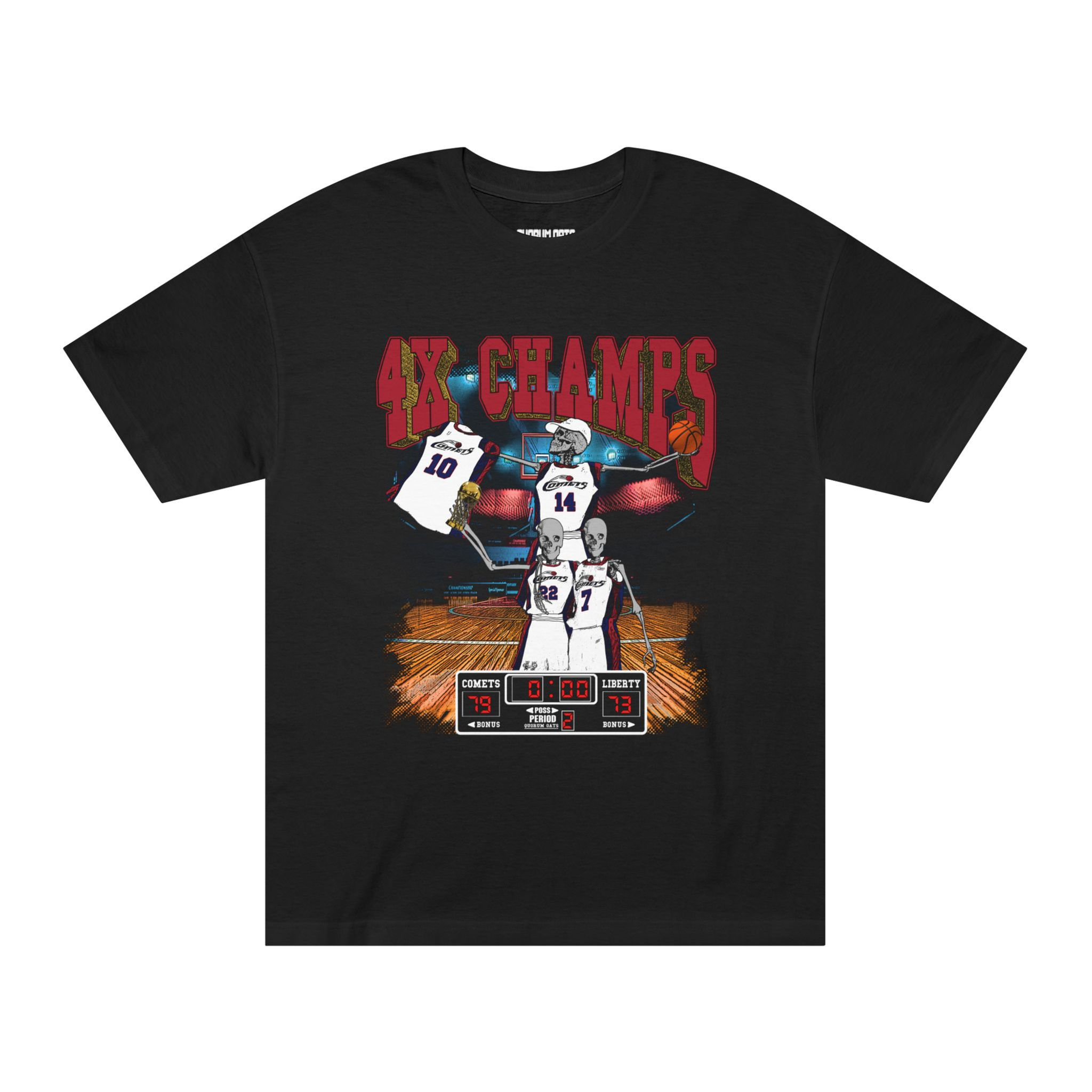 "4X Champs" Comets Tee