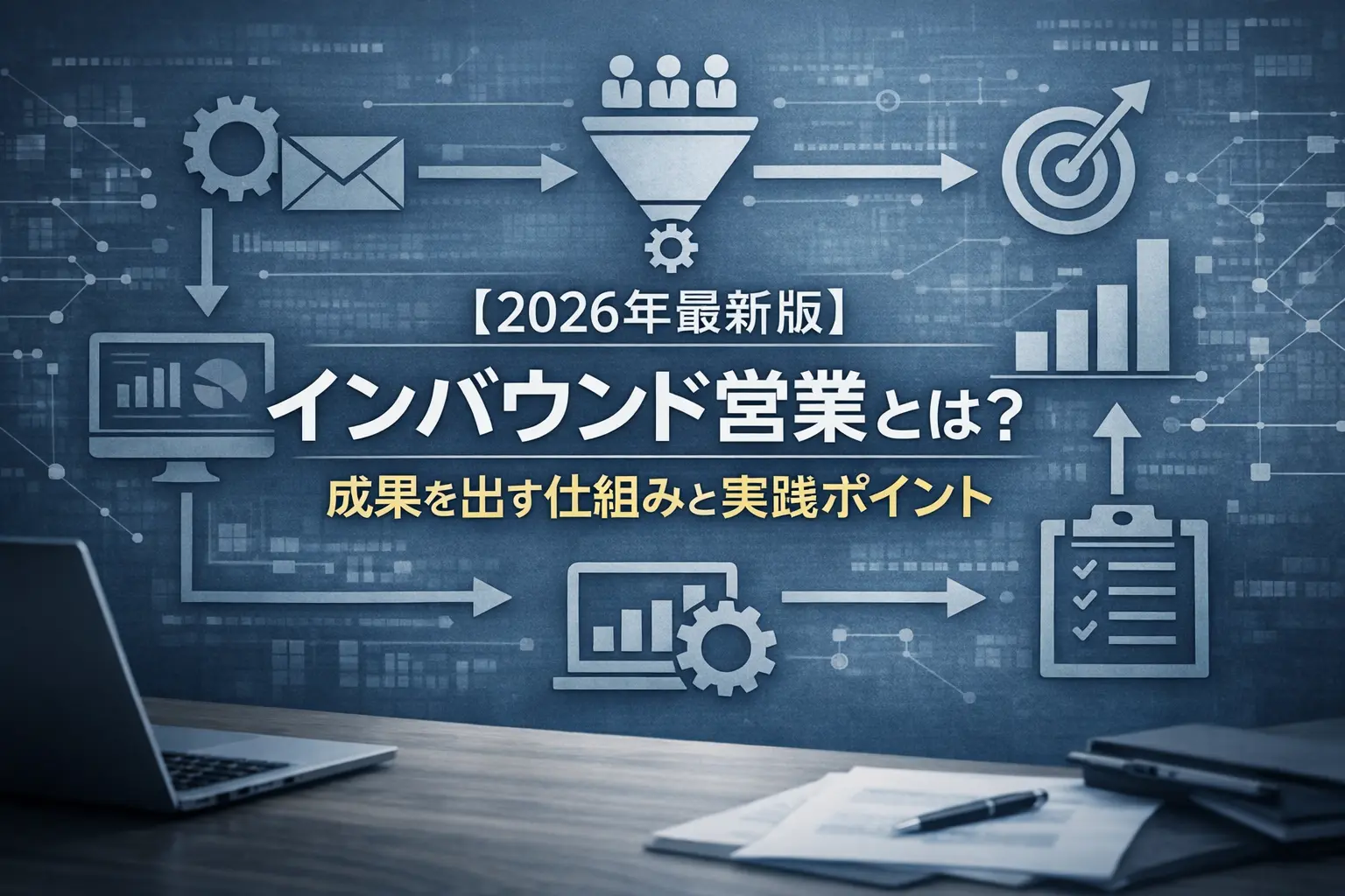インバウンド営業とは?問い合わせを商談につなげる対応フロー・KPI・体制設計