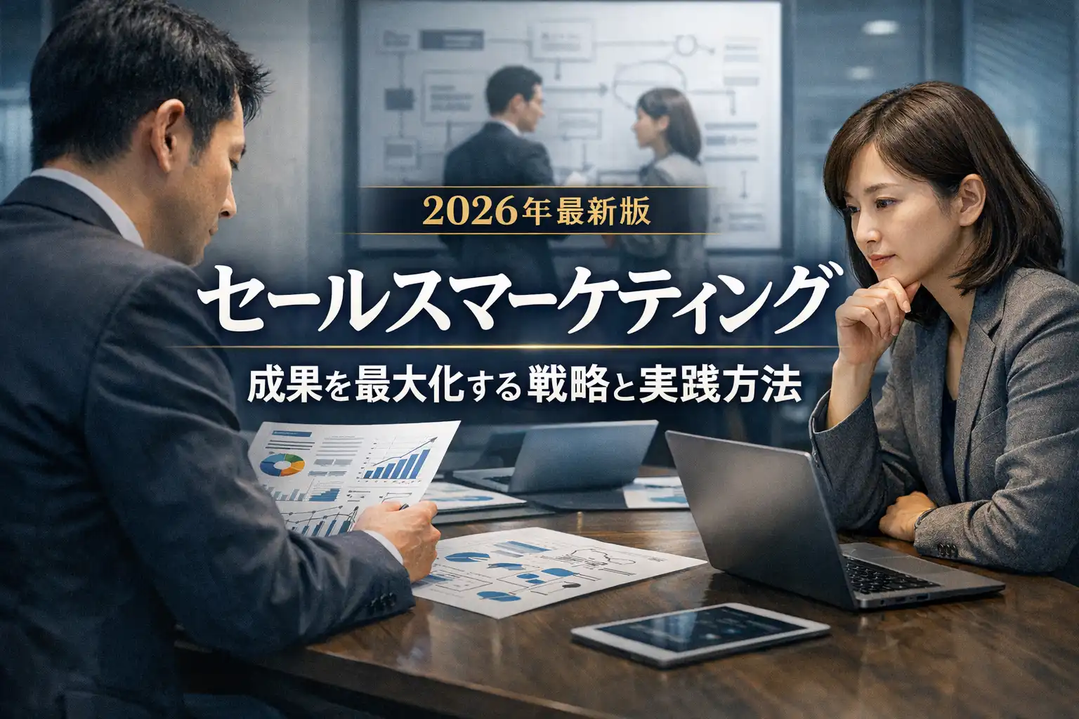 セールスマーケティングとは?営業と集客をつなぐ戦略・KPI・実践手順