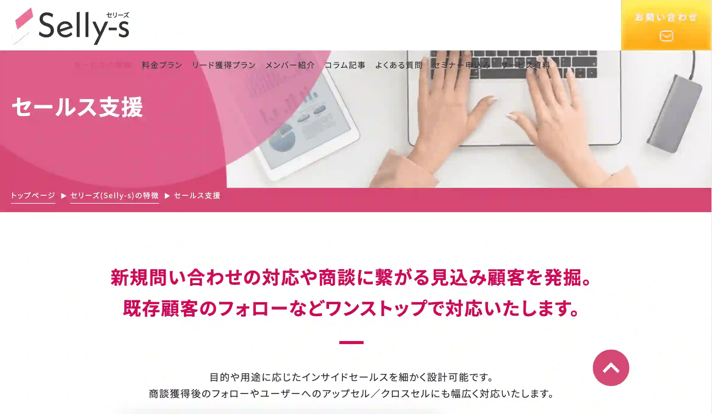 株式会社ビズリンクス/セリーズの公式サイト画像