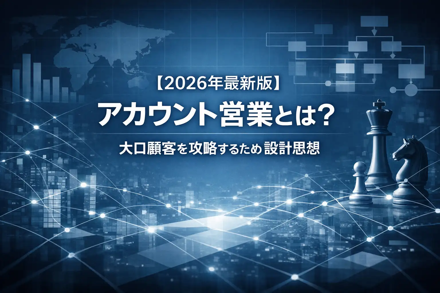 アカウント営業とは?対象企業の選定・関係者の整理・深耕の進め方