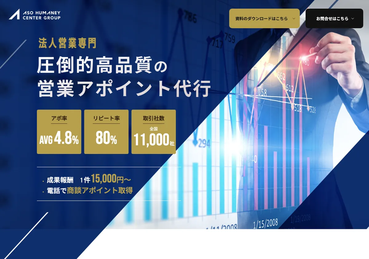 株式会社アソウ・ヒューマニーセンターの公式サイト画像
